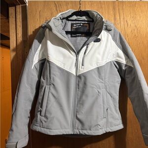 Heated Ororo Women's Gray and White Jacket